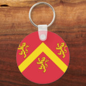 Vlag van Anglesey Sleutelhanger (Achterkant)