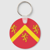 Vlag van Anglesey Sleutelhanger (Achterkant)