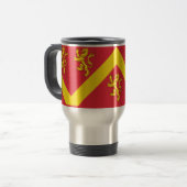 Vlag van Anglesey Travel Mug Reisbeker (Voorkant links)