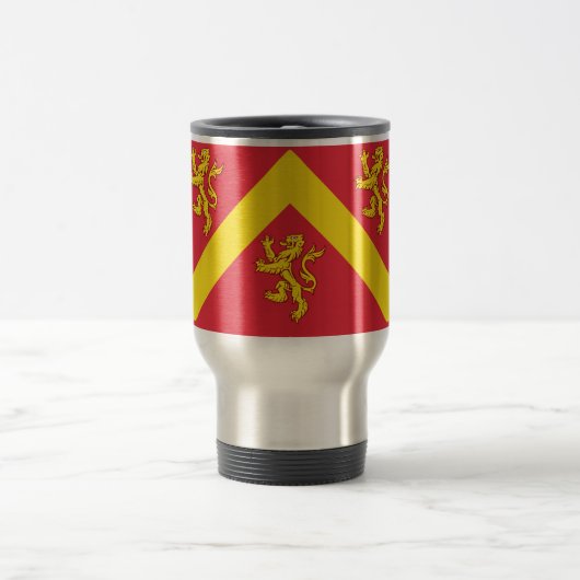 Vlag van Anglesey Travel Mug Reisbeker (Center)