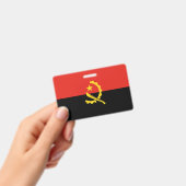 Vlag van Angola Badge (Handheld)