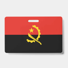 Vlag van Angola Badge