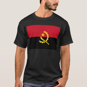 Vlag van Angola - Bandeira de Angola T-shirt