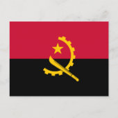 Vlag van Angola Briefkaart (Voorkant)