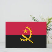 Vlag van Angola Briefpapier (Staand voorkant)