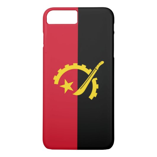 Vlag van Angola Case-Mate iPhone Case (Achterkant)