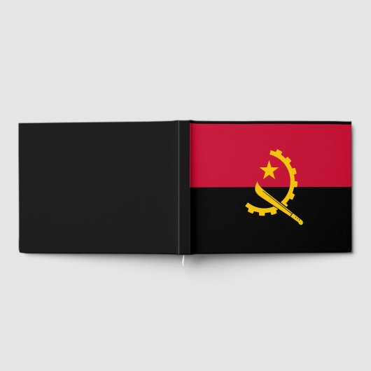 Vlag van Angola Gastenboek (Volledig)