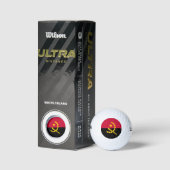 Vlag van Angola Golfballen (Verpakking)