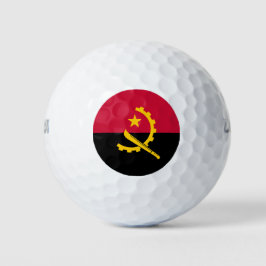 Vlag van Angola Golfballen
