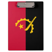 Vlag van Angola Klembord (Voorkant)