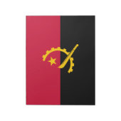 Vlag van Angola Notitieblok (Linkerzijde)