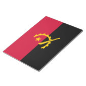 Vlag van Angola Notitieblok (Schuin)