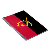 Vlag van Angola Notitieboek (Rechterzijde)