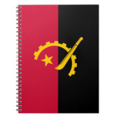 Vlag van Angola Notitieboek (Voorkant)