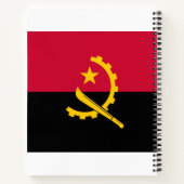 Vlag van Angola Notitieboek (Achterkant)