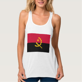 Vlag van Angola Tanktop