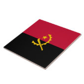 Vlag van Angola Tegeltje (Zijkant)