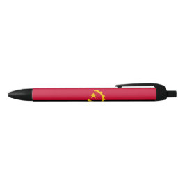 Vlag van Angola Zwarte Inkt Pen