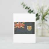  vlag van Anguilla Briefkaart (Staand voorkant)