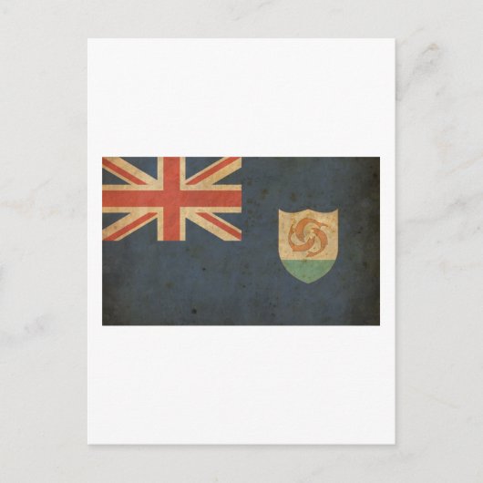  vlag van Anguilla Briefkaart (Voorkant)