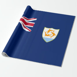 Vlag van Anguilla (Caribisch gebied) Cadeaupapier