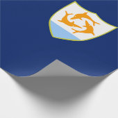 Vlag van Anguilla (Caribisch gebied) Cadeaupapier (Hoek)