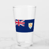 Vlag van Anguilla (Caribisch gebied) Glas (Voorkant)