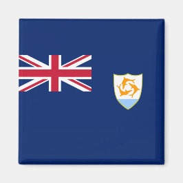 Vlag van Anguilla (Caribisch gebied) Magneet