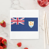 Vlag van Anguilla (Caribisch gebied) Servet (Insitu)