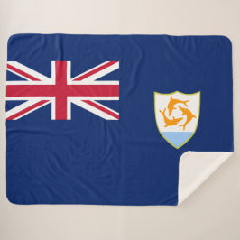 Vlag van Anguilla (Caribisch gebied) Sherpa Deken