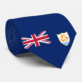 Vlag van Anguilla (Caribisch gebied) Stropdas