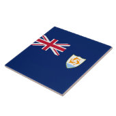 Vlag van Anguilla (Caribisch gebied) Tegeltje (Zijkant)