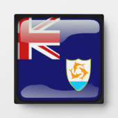 Vlag van Anguilla Fotoplaat (Voorkant)