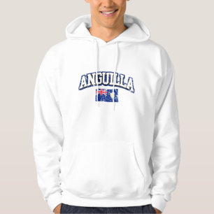  vlag van Anguilla Hoodie