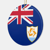 Vlag van Anguilla Keramisch Ornament (Links)