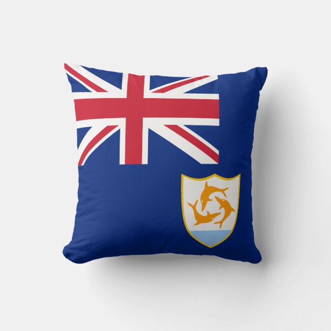 Vlag van Anguilla Kussen (Voorkant)
