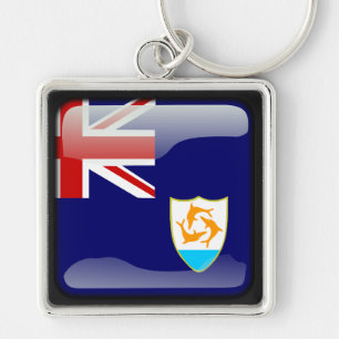 Vlag van Anguilla Sleutelhanger