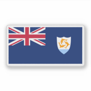 Vlag van Anguilla Sticker