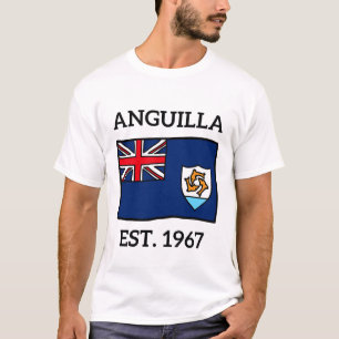 Vlag van Anguilla T-shirt