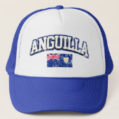 vlag van Anguilla Trucker Pet (Voorkant)