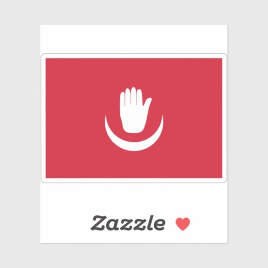 Vlag van Anjouan (1997-2012), Afrika Sticker (Vel)