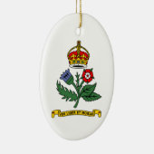 Vlag van Annapolis, Maryland Keramisch Ornament (Rechts)