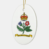 Vlag van Annapolis, Maryland Keramisch Ornament (Links)