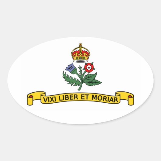 Vlag van Annapolis, Maryland Oval Sticker (Voorkant)