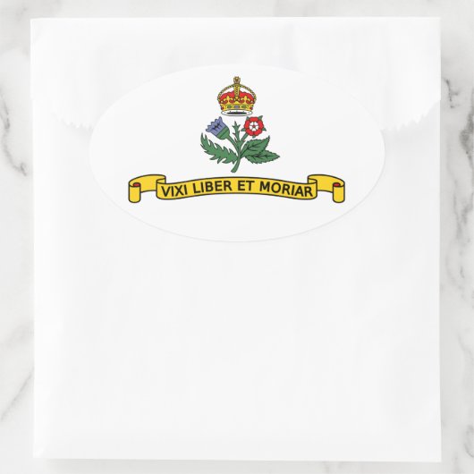 Vlag van Annapolis, Maryland Oval Sticker (Tas)