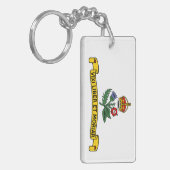 Vlag van Annapolis, Maryland Sleutelhanger (Voorkant Links)