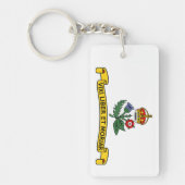 Vlag van Annapolis, Maryland Sleutelhanger (Voorkant)