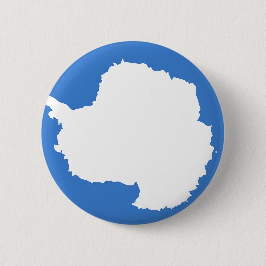 Vlag van Antarctica Knop Ronde Button 5,7 Cm (Voorkant)