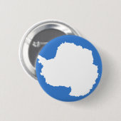 Vlag van Antarctica Knop Ronde Button 5,7 Cm (Voorkant /achterkant)