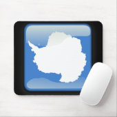 Vlag van Antarctica Muismat (Met muis)
